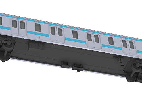 1/80 Scale Plastic Kit <Plakit-Extra> East Japan Railway Company 209 Series DC Train Type (Keihin Tohoku Color) Saha 208 Kit