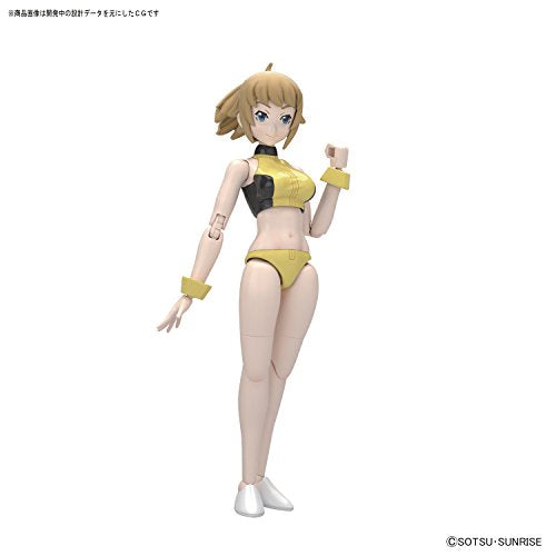SD-237 Ganning Gundam Ganning Fumina - 1/10 Scale - HGBF Gundam Build Fighters Try - Bandai
