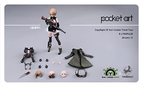 LYNXPULSE POCKET ART SERIES PA001 EMILIA 1/12 SCALE ACTION FIGURE