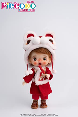 PICCODO ACTION DOLL TRADITIONAL CHINESE STYLE NEW YEAR OUTFIT SET "TIGER" (BOY)