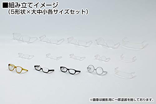 Plastic Kit Glasses Accessories II 1 Clear