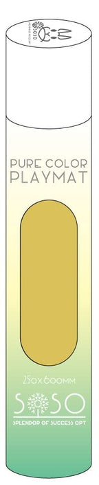 SOSO Pure Color Play Mat Tanpopo Yellow