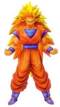 Dragon Ball Z, high-spec color ring figure 4 : Super Saiyan 3 Goku