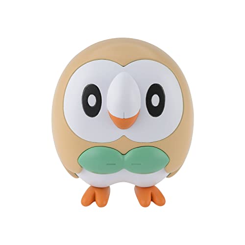 "Pokemon" Pokemon Plastic Model Collection PokePla Quick!! 10 Rowlet