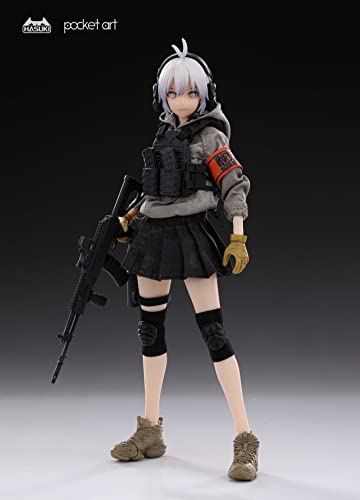 HASUKI POCKET ART SERIES PA003 HABE SASHA 1/12 SCALE ACTION FIGURE