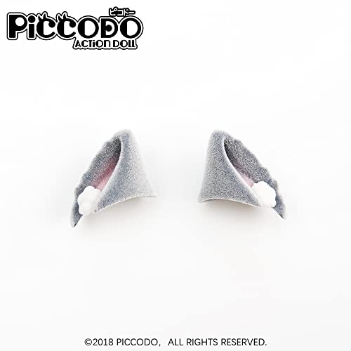 PICCODO ACTION DOLL FLOCKING CAT EARS GREY-C