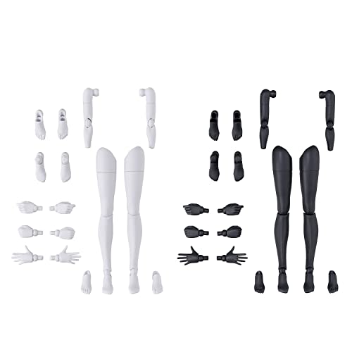 30MS Optional Body Parts Arm Parts & Leg Parts (White / Black)