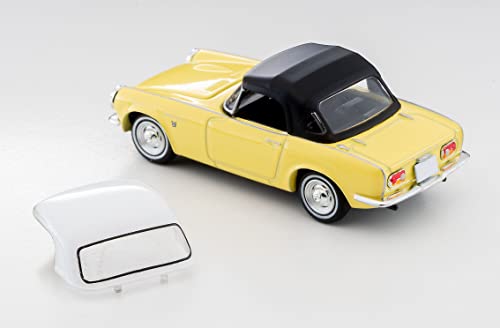 1/64 Scale Tomica Limited Vintage TLV-200b Honda S800 Closed Top (Yellow)
