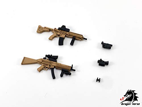 DH-E001AD 1/12 SCALE ACTION FIGURE EQUIPMENT SET A (ASSAULT) DESERT VER.