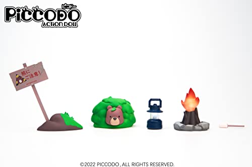 PICCODO ACTION DOLL CAMPING PROP SET