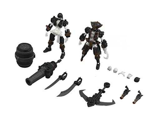 NUMBER 57 ARMORED PUPPET PIRATE MR. J 1/24 SCALE PLASTIC MODEL KIT
