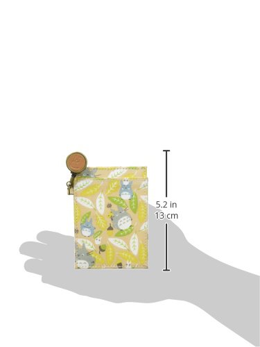 "My Neighbor Totoro" Pass case with an ensemble textile series reel