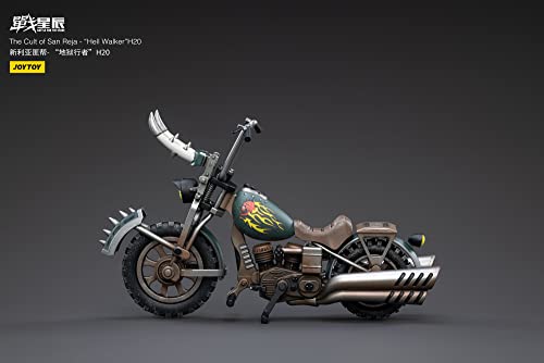 JOYTOY Battle for the Stars The Cult of San Reja Hell Walker H-20 1/18 Scale Motorcycle