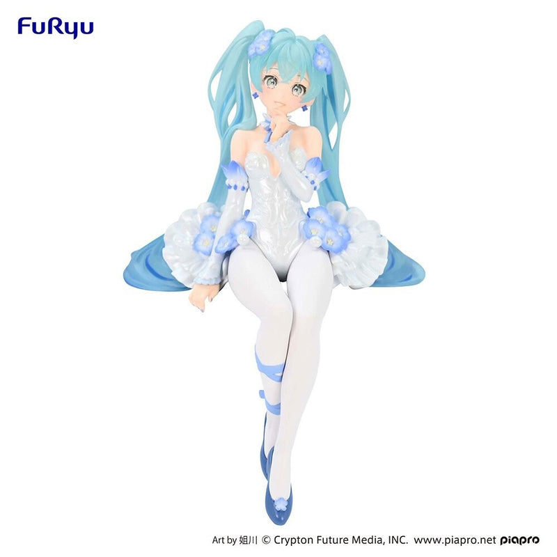 "Vocaloid Hatsune Miku" Noodle Stopper Figure Flower Fairy -Nemophila-