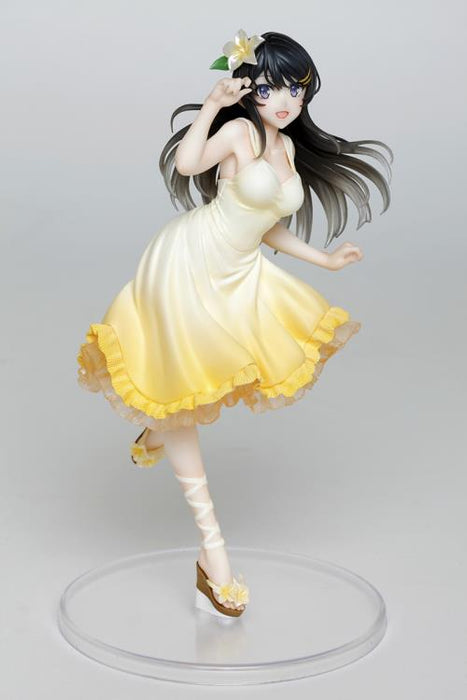 "Rascal no sueña con Bunny Girl Senpai" Cajéful Figura Sakurajima Mai Clear Dress Ver. (TAITO)