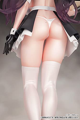 POPQN Original Illustration High Hourly Wage Maid Cafe Clerk