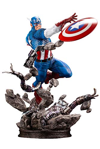 【Kotobukiya】Marvel Avengers Captain America Fine Art Statue