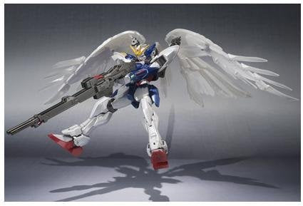 XXXG-00W0 Wing Gundam Zero Custom (Pearl Coat Ver. version) Robot Damashii Shin Kidou Senki Gundam Wing Endless Waltz - Bandai