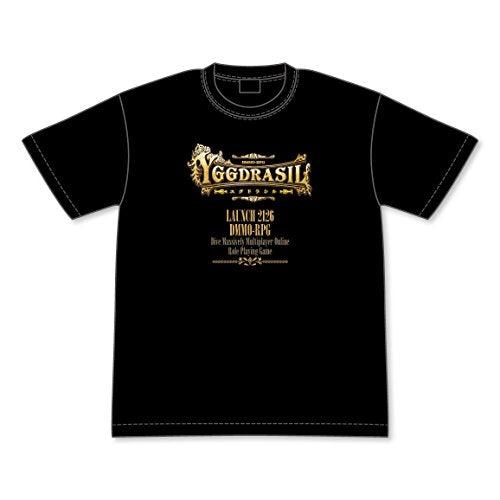 "Overlord II" Yggdrasil Launch Anniversary T-shirt (L Size)
