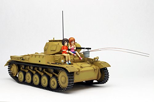 Maho and  Miho PzKpfw II Ausf. F (Memory of Miho & Maho version) - 1/35 scale - Girls und Panzer der Film - Platz