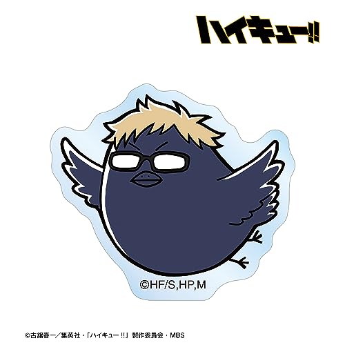 "Haikyu!!" Tsukishima Crow Mascot Series Acrylic Sticker