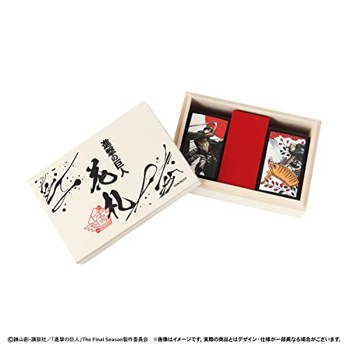 Character-Traditional Toy "Attack on Titan" Original Hanafuda (Wooden Box Ver.)