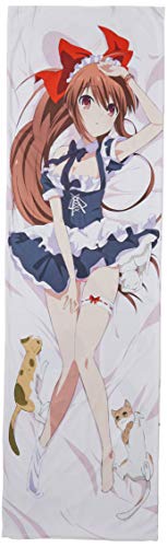 "Little Busters! -Refrain-" Original Illustration Dakimakura Cover Natsume Rin / Maid Costume Smooth