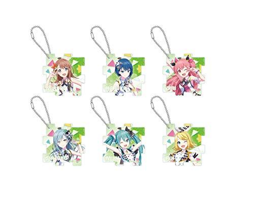 "Project SEKAI Colorful Stage! feat. Hatsune Miku" Acrylic Puzzle Key Chain MORE MORE JUMP!