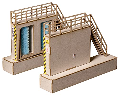 1/80 Scale Paper Kit Train Washer
