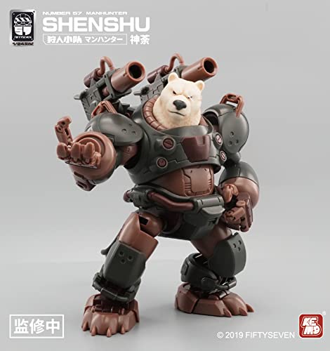 NUMBER 57 MANHUNTER SHEN-SHU 1/24 SCALE PLASTIC MODEL KIT