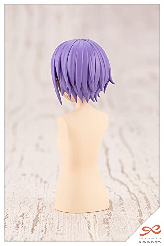 After School Short Wig A Orange & Purple