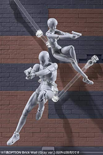 Brick Wall (Gray ver. version) Tamashii Option - Bandai
