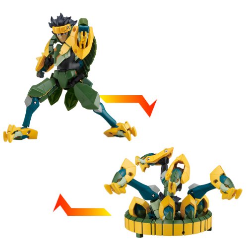 Gaia Orochi  Shindou Kurama  EX Change Figure (03) Gaist Crusher - Bandai