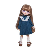 【Pansdoll】Pansdoll Candy House Series Paris Dark Blue Dress 1/6 Scale Doll