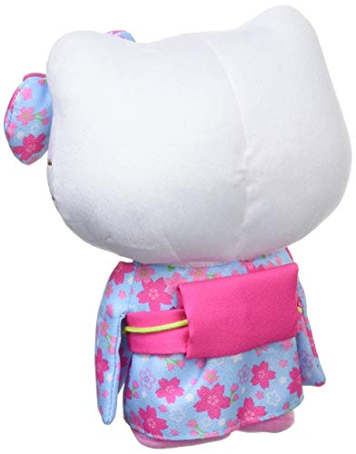 "Hello Kitty" Sakura Kimono Plush Light Blue S