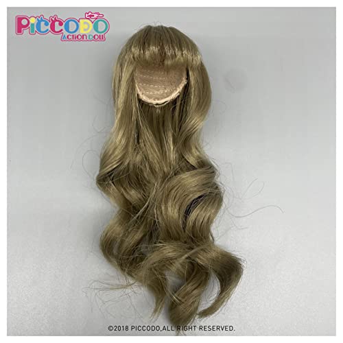 PICCODO DOLL WIG CURLY LONG HAIR (FLAXEN)