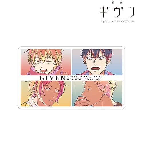 Given The Movie Given Group Ani-Art Clear Label Play Mat