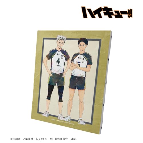 "Haikyu!!" Fukurodani Gakuen High School Ani-Art Vol. 6 Canvas Board