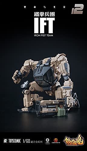 MECHANIC TOYS FORGING SOUL SERIES AGS-12 1/60 IRON FIST TEAM BP-48 HEAVY-ARMED GUARD DESERT CUSTOM