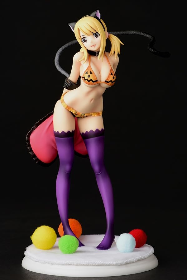 "Fairy Tail" Lucy Heartfilia Halloween Cat Gravure Style