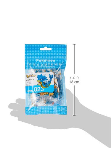 Gyarados Mini Collection Series Nanoblock (NBPM_023) Pokémon x Nanoblock Pocket Monsters-Kawada