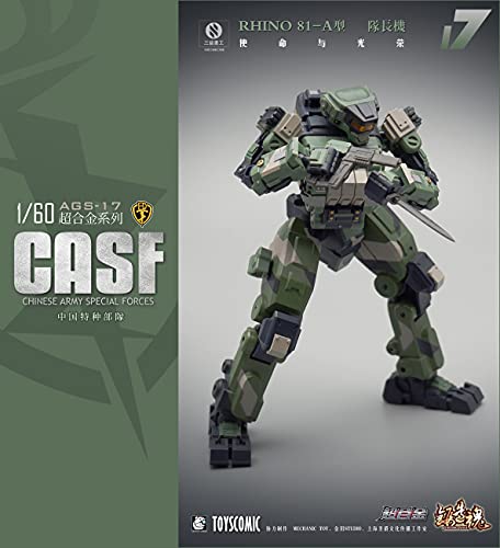MECHANIC TOYS FORGING SOUL SERIES AGS-17 CASF RHINO 81-A GROUND FORCE COMMANDER TYPE