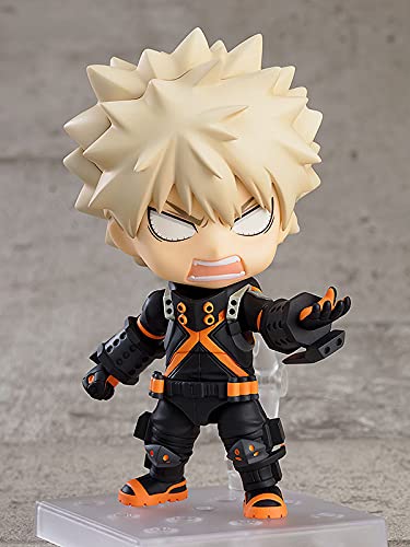 "My Hero Academia The Movie World Heroes' Mission" Nendoroid #1692 Bakugo Katsuki Stealth Suit Ver.