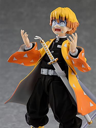 "Demon Slayer: KIMETSU No Yaiba" Figma # 522 Agatsuma Zenitsu (max usine)