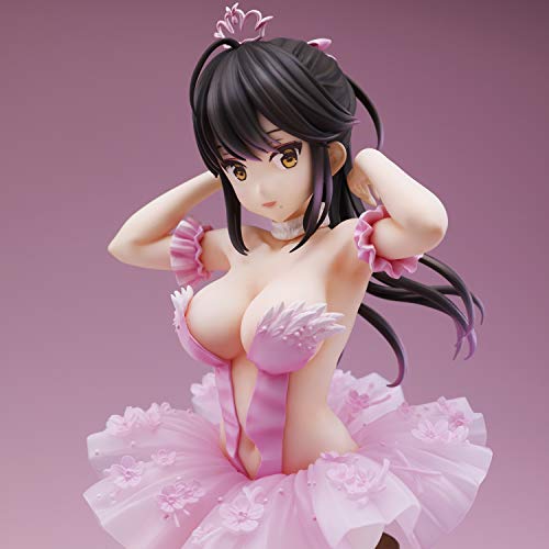 Anmi Illustration Flamingo Ballet Company Ponytail Girl