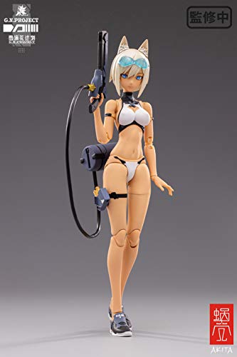 SNAIL SHELL "G.N.PROJECT" WOLF-001 SWIMWEAR FIGURE BODY & EQUIPMENT SET 1/12 SCALE ACTION FIGURE