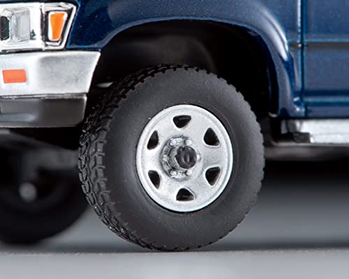 1/64 Scale Tomica Limited Vintage NEO LV-N255a Toyota Hilux 4WD Pick Up Double Cab SSR (Navy) 1995