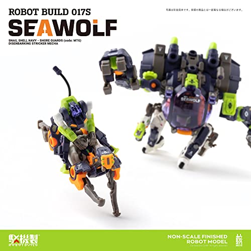 ROBOT BUILD 017S SEAWOLF (Tapigal Color Ver.) Action Figure
