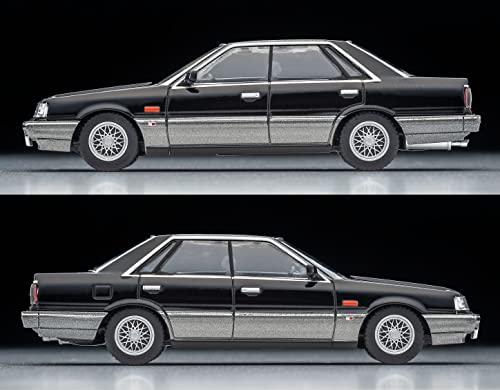1/64 Scale Tomica Limited Vintage NEO TLV-N282b Nissan Skyline 4-door HT GTS Twincam 24V (Black / Silver) 1986