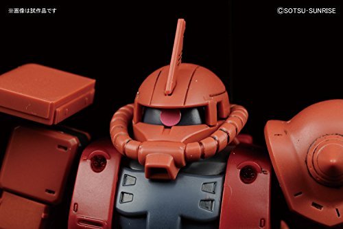 MS-06S Zaku II Commander Type Char Aznable Custom - 1/144 scale - HG Gundam The Origin, Kidou Senshi Gundam: The Origin - Bandai